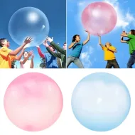 Úžasná gumová bublina Bubble Ball - plnitelná vzduchem i vodou