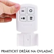 3x Bezdrátové LED svítidlo s dálkovým ovládáním